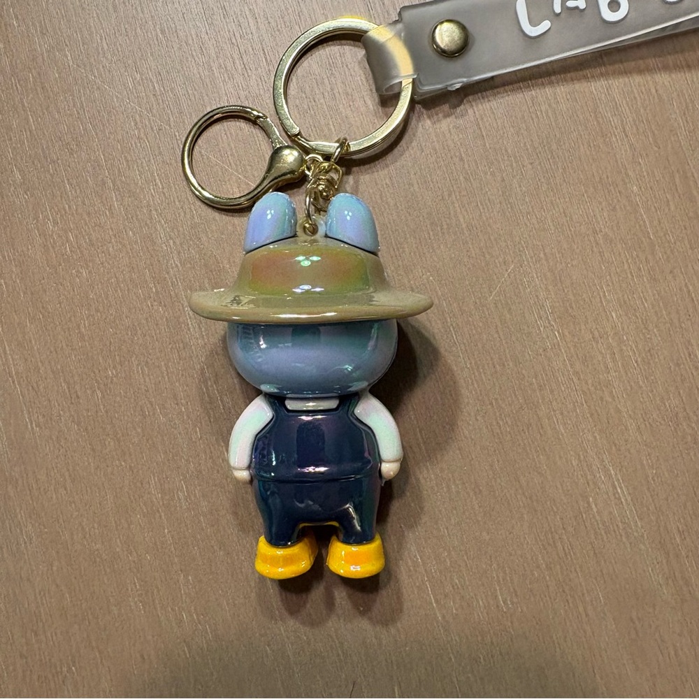 6/$20 Labubu Keychain with Yellow Boots - Picture 3 of 4